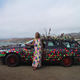 Illustration for article titled Groovalicious Purple Princess Of Peace Art Car Falls On Hard Times, Faces Crusher